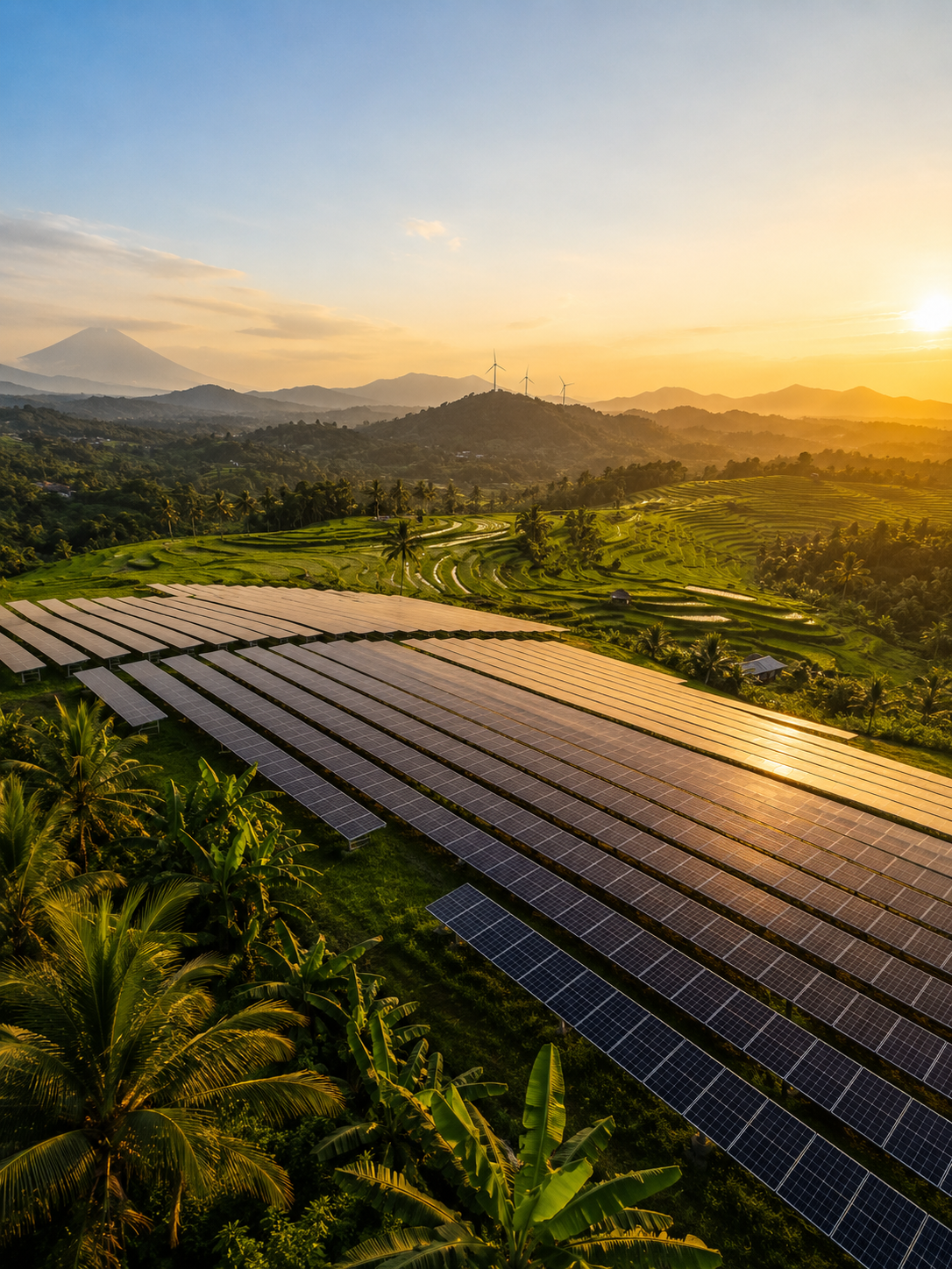 Solar farm Indonesia